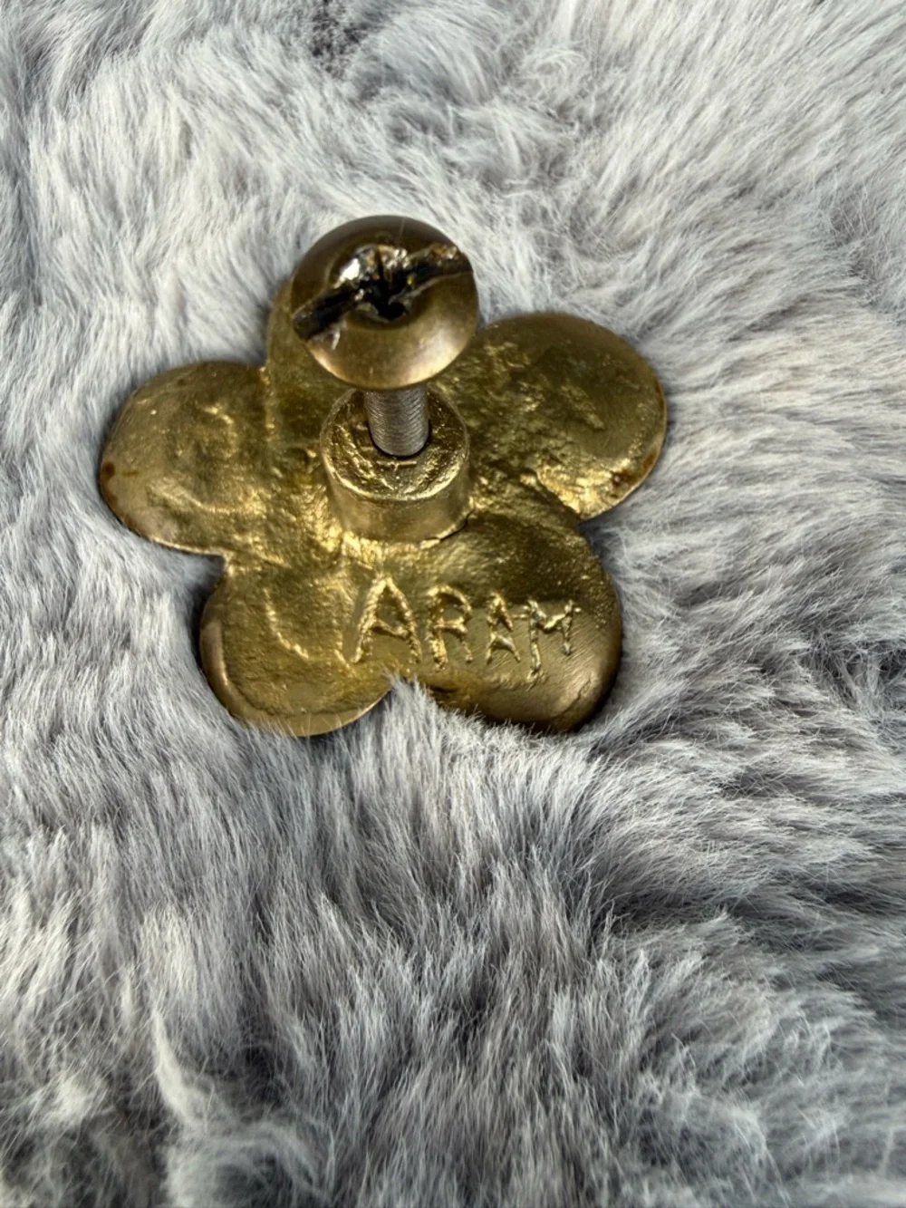 Michael Aram Luxury Swirl Cabinet Knobs Lot of 15 Burnished Brass Hardware 1.5